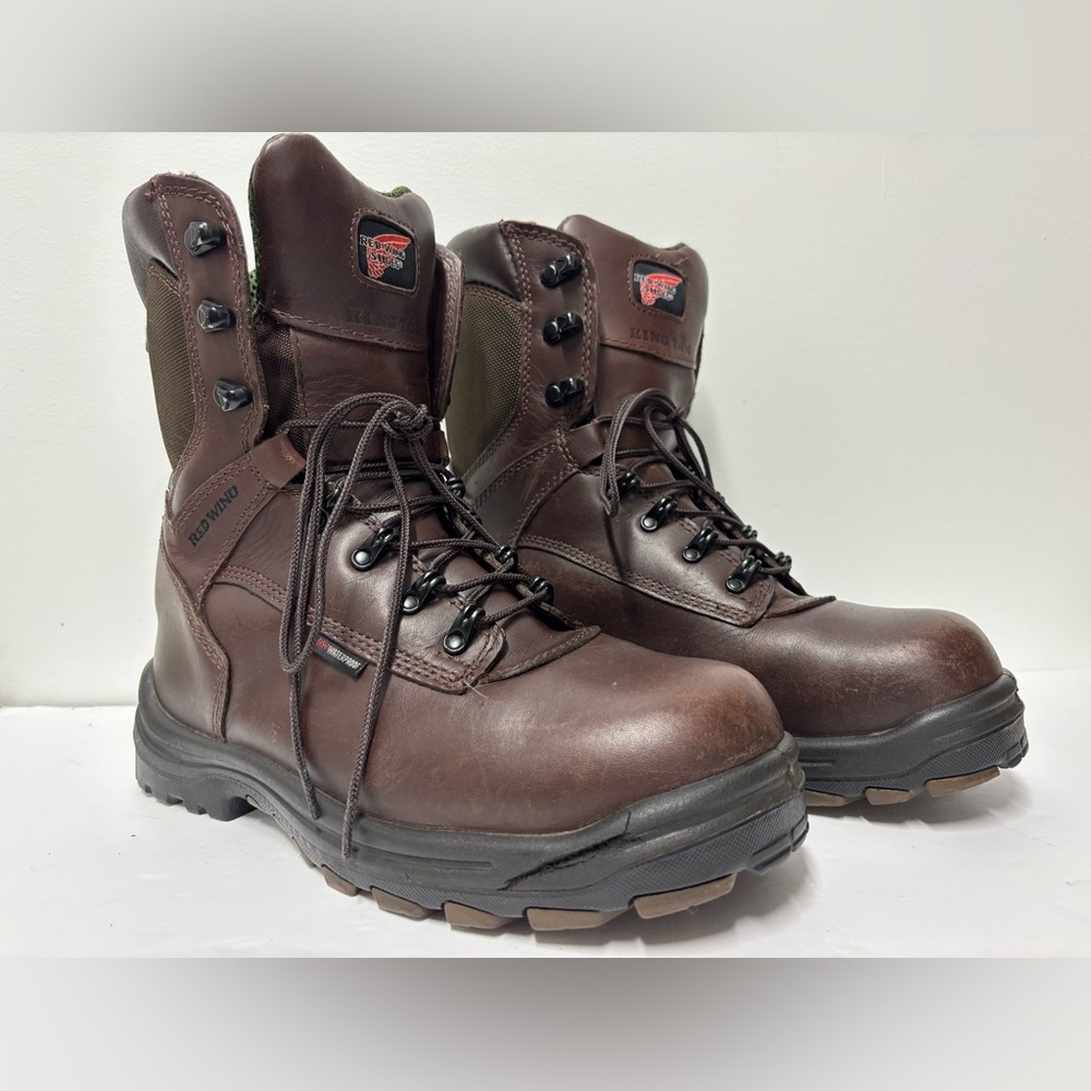 RED WING King Toe Insulated Waterproof Insulated Boot Mens Size 10